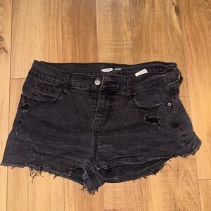 Old Navy Black Jean Shorts